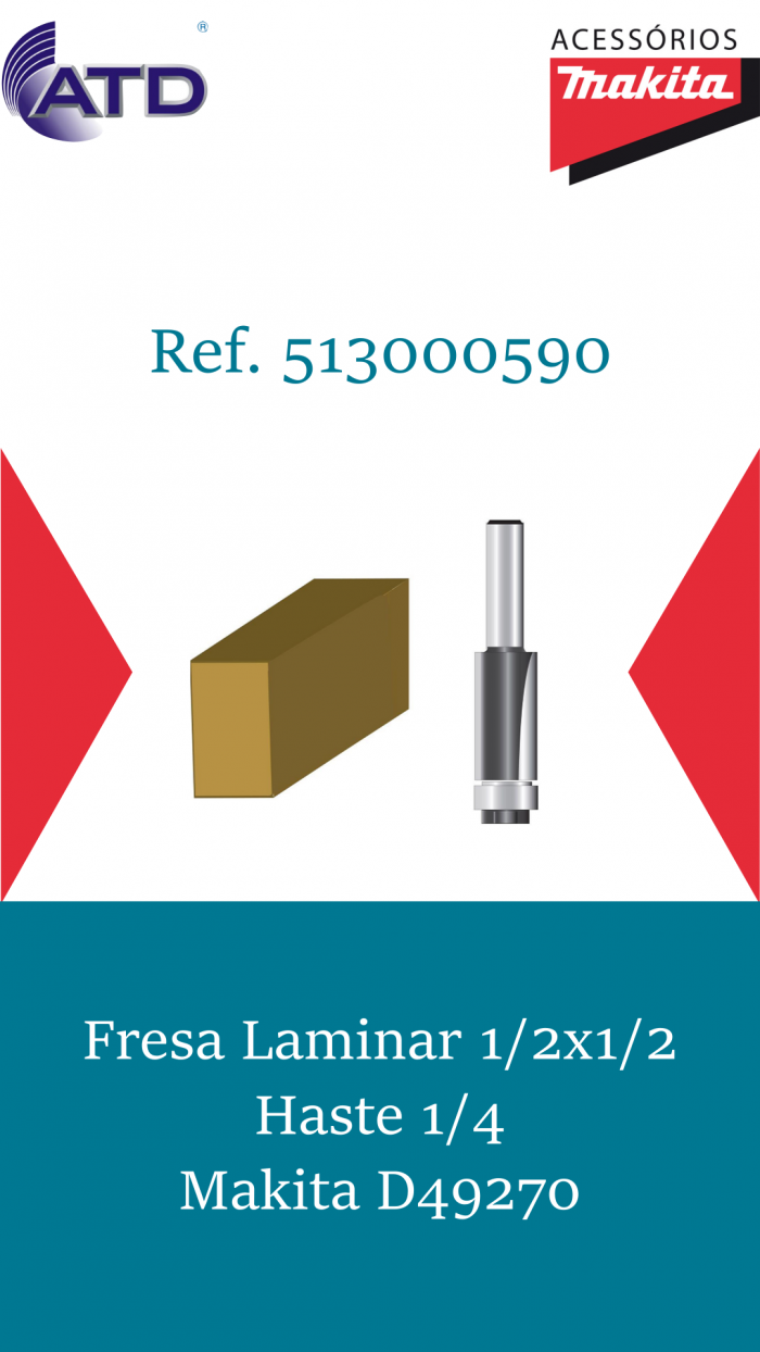 Fresa Laminar Makita D49270