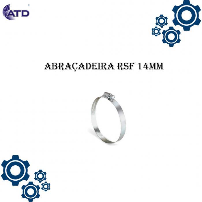 Abraçadeira rsf 14mm   Jason/Metalmatrix