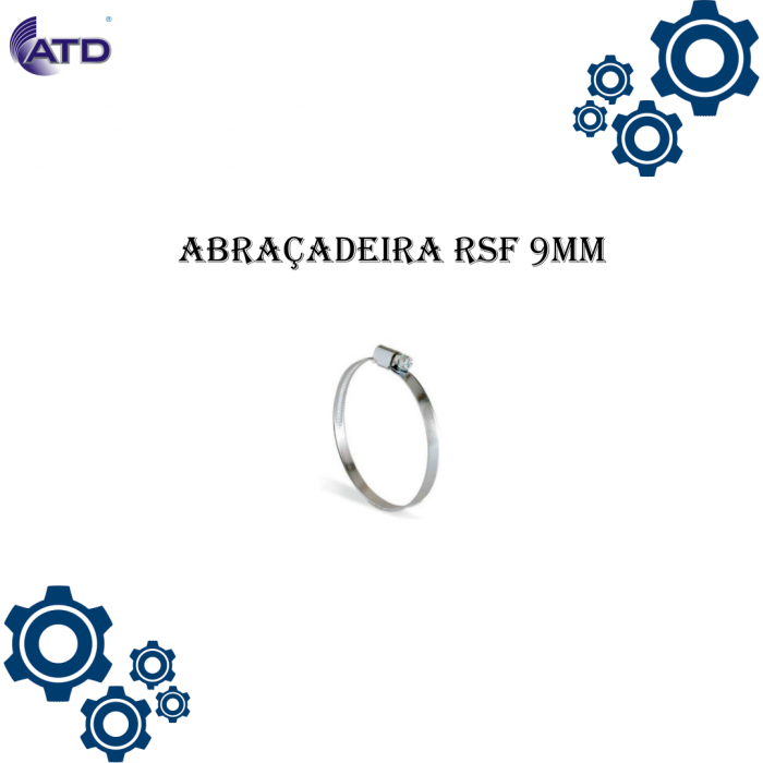 Abraçadeira rsf 9mm   Jason/Metalmatrix