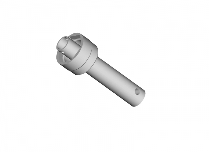 Chave para cubo de roda 100mm encaixe 1"