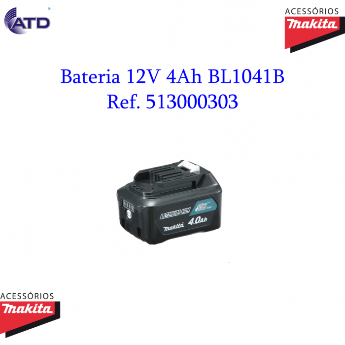 Bateria 12V 4Ah BL1041B MAKITA