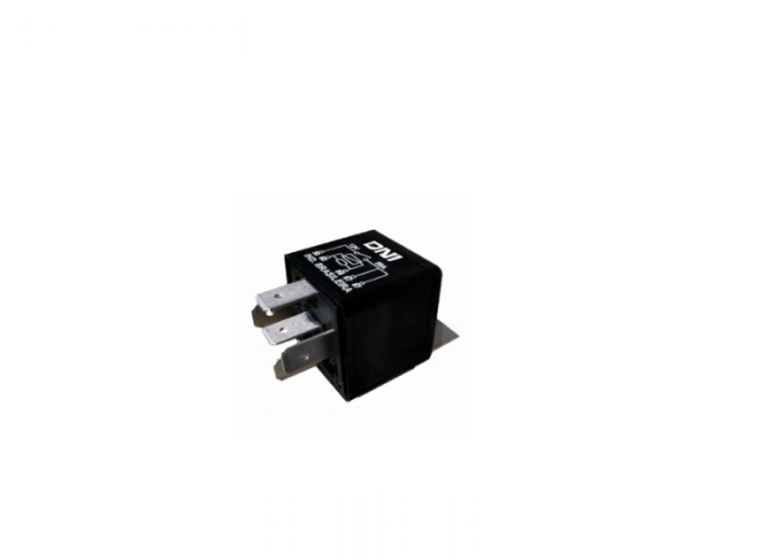 Relé auxiliar 2x25A 24V 5 terminais