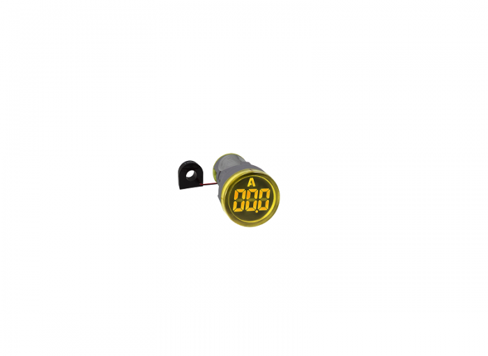 Amperímetro digital 22mm 0-100A alimentação 60~380Vca SIbratec - Imagem 2
