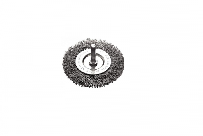 Escova circular com haste aço carbono