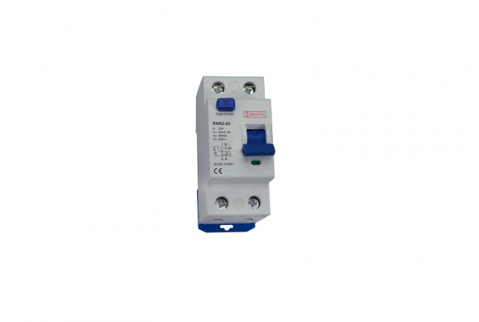 Interruptor diferencial DR bipolar Sibratec