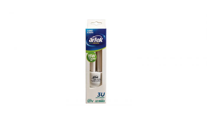 Lâmpada fluorescente compacta 3U 127V