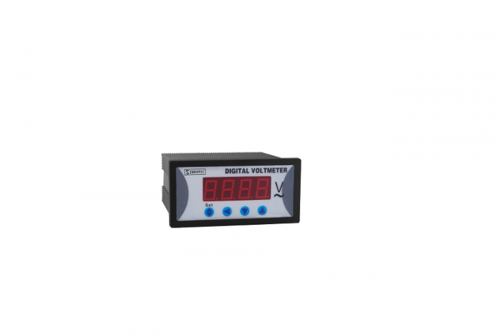 Voltímetro digital AOB294U-5X1 500Vca 48X96mm Sibratec