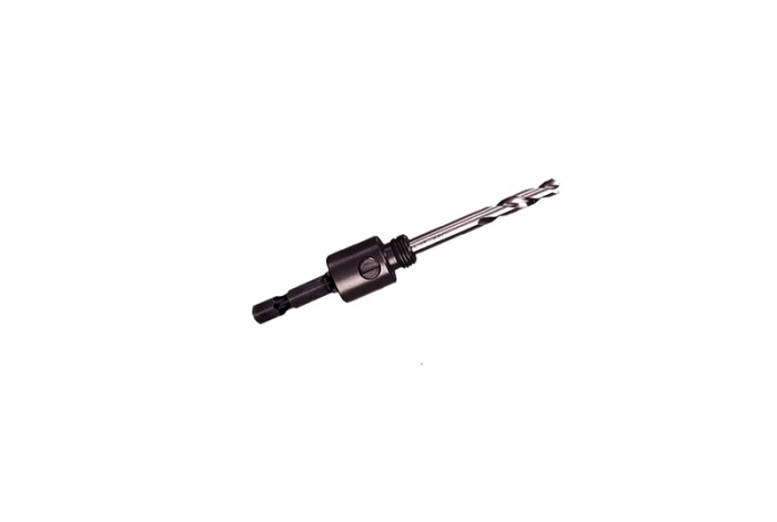 Adaptador encaixe 1/4 com broca piloto para serra copo bimetal Makita