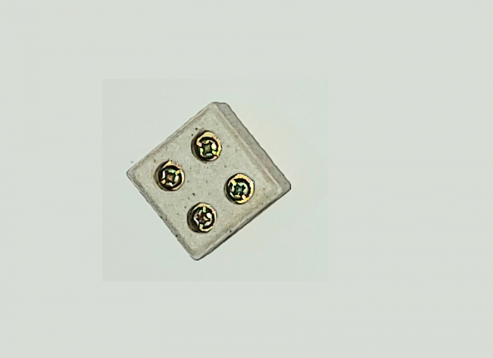Conector em porcelana 2P Mec-Tronic