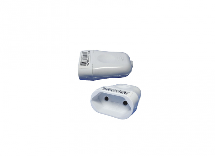 Plug femea desmontável 2P 10A/250Vac DNI