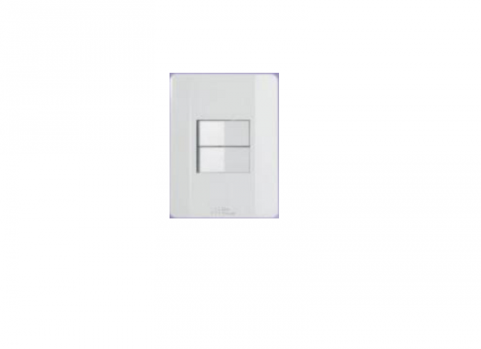 Interruptor 2 teclas linha Rapid Mec-Tronic