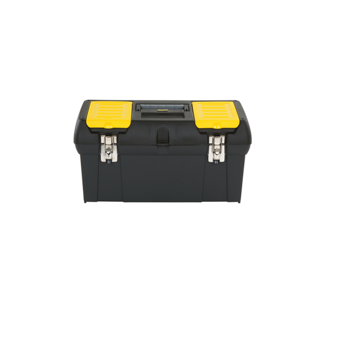 Caixa plástica de ferramentas com bandeja-Fechos Metálicos 19-1/4" (489 mm)  STANLEY