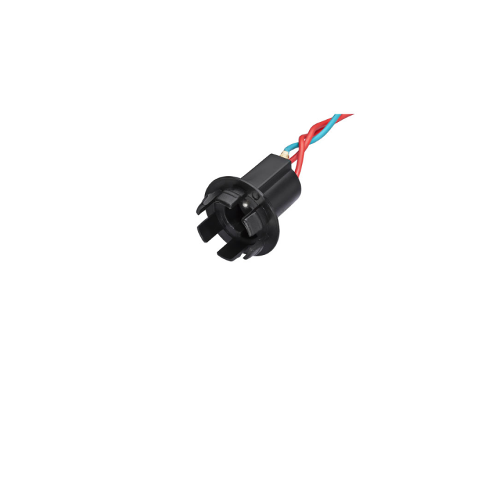 Soquete para lanterna de veículos universal 2 polos cabo 1.0 mm2   FRONTEC