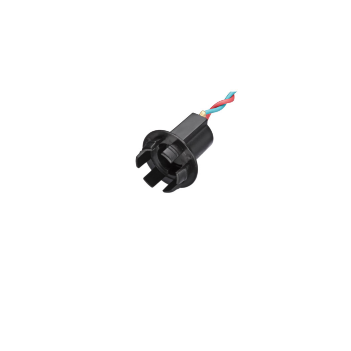 Soquete para lanterna de veículos universal 1 polo cabo 1.0 mm2   FRONTEC