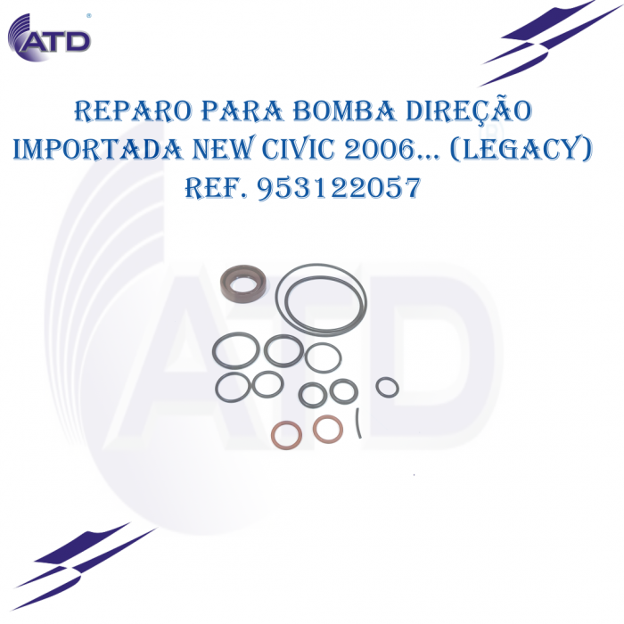 Reparo para bomba de direção IMPORTADA Honda New Civic 2006...
