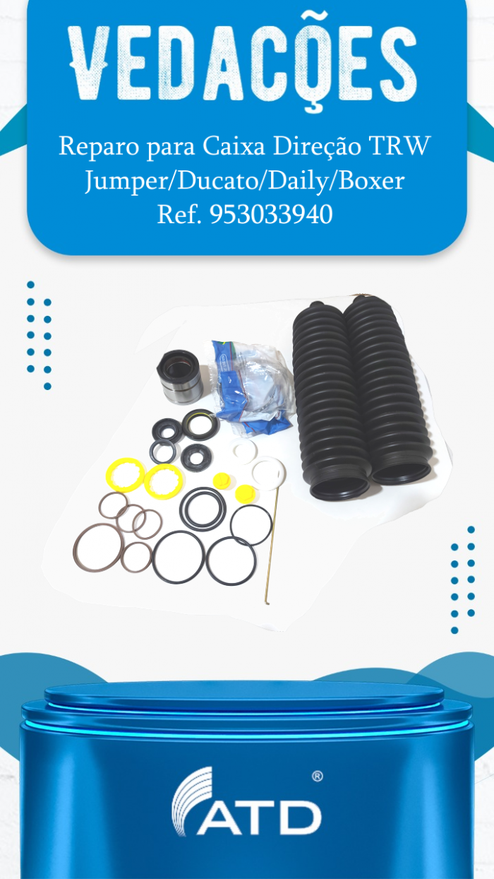 Reparo caixa de direção TRW Jumper/Ducato/Daily/Boxer