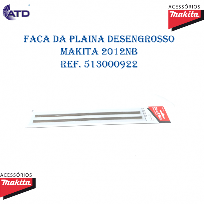 Faca da plaina desengrosso MAKITA 2012NB