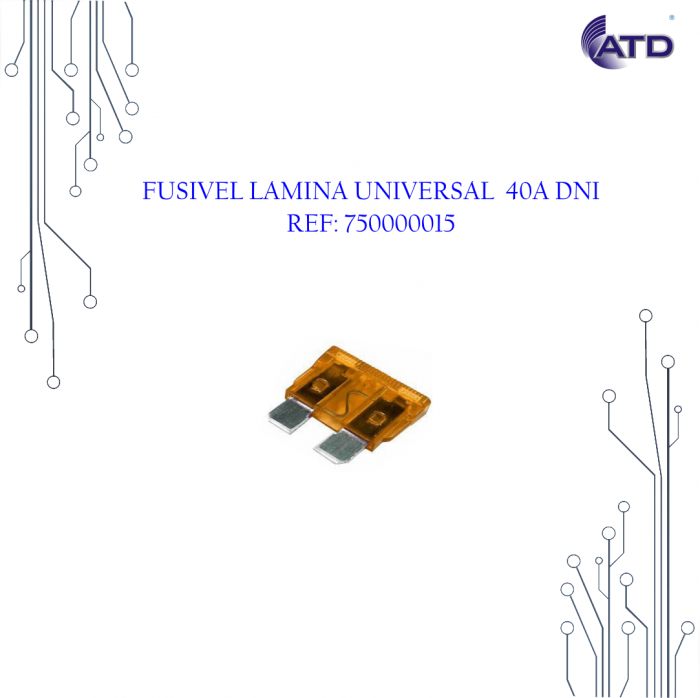 Fusível lâmina universal 40A   DNI