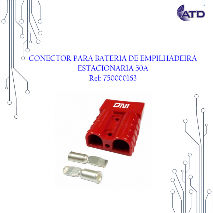 Conector para bateria de empilhadeira / estacionária – 50A