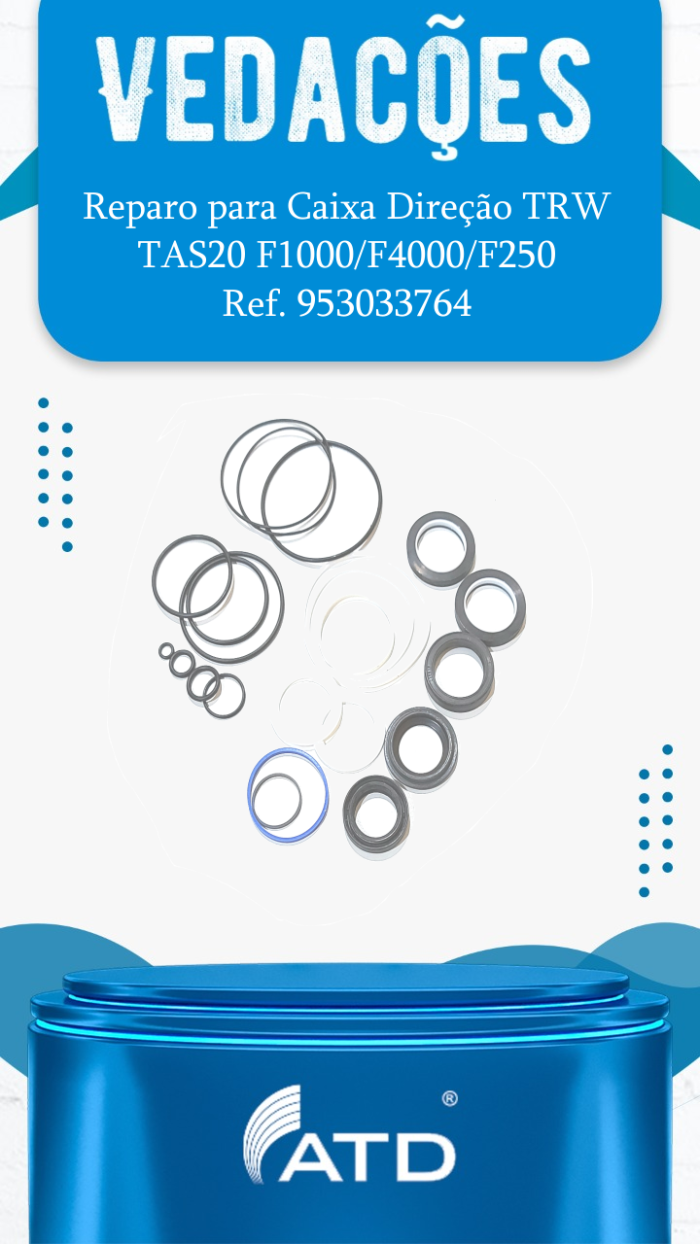Reparo para Caixa Direção TRW TAS20 F1000/F4000