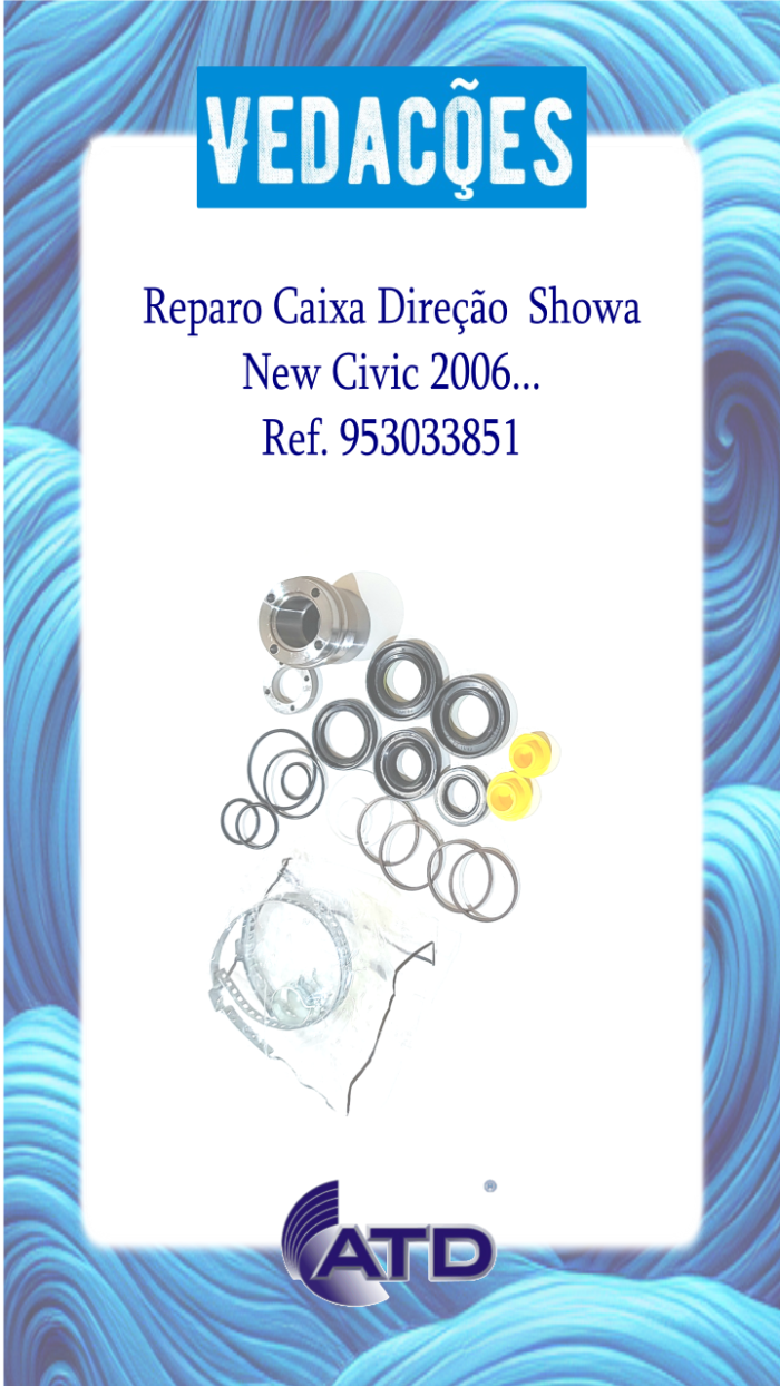 Reparo Caixa de Direção SHOWA Civic