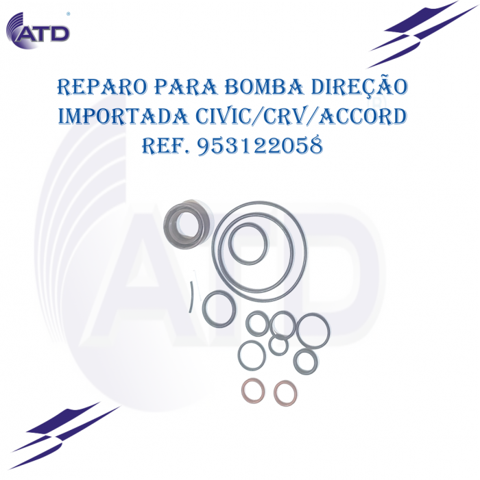 Reparo bomba de direção Importada Honda