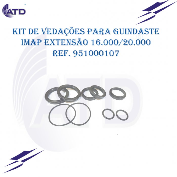 Kit de vedações para Guindaste Imap extensão 16.000/20.000