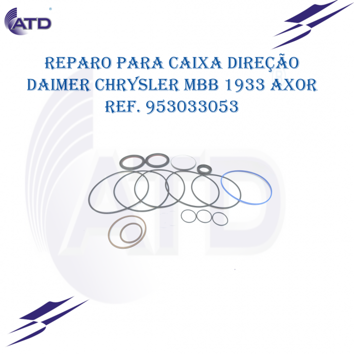 Reparo para caixa de direção DAIMER CHRYSLER Mercedes 1933 Axor