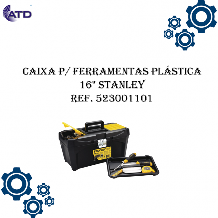 Caixa plástica empilhável 16" (410mm)   STANLEY