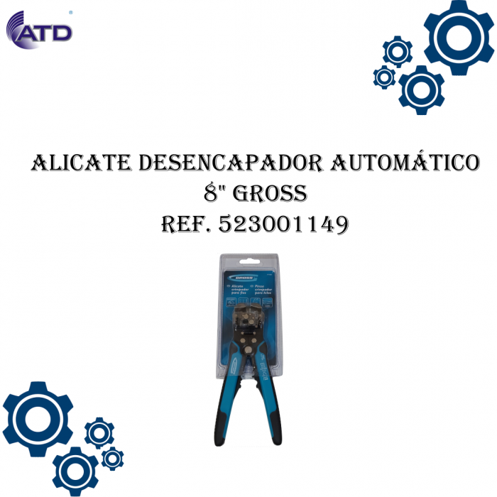 Alicate desencapador automático 8" GROSS