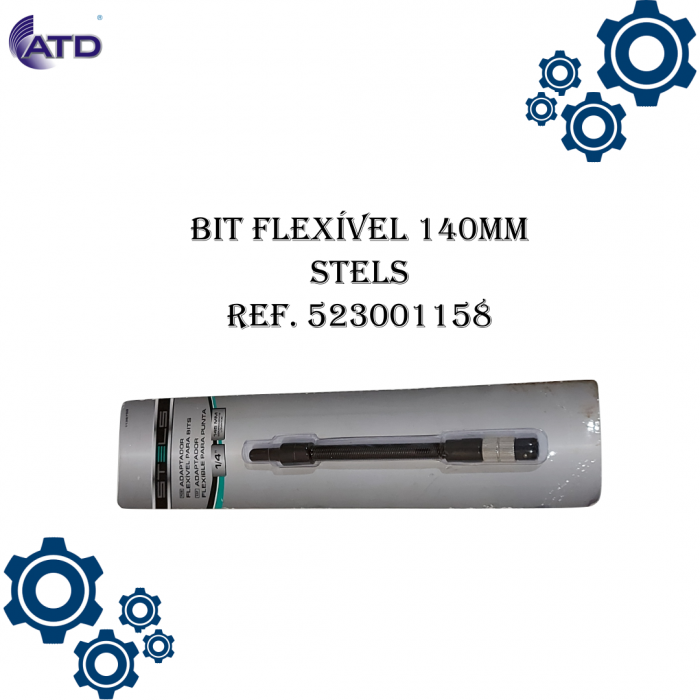 Bit flexível 140mm encaixe 1/4 STELS