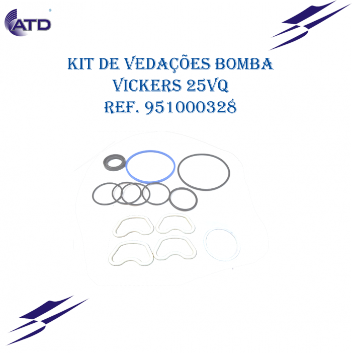 Kit de vedações para bomba VICKERS 25VQ
