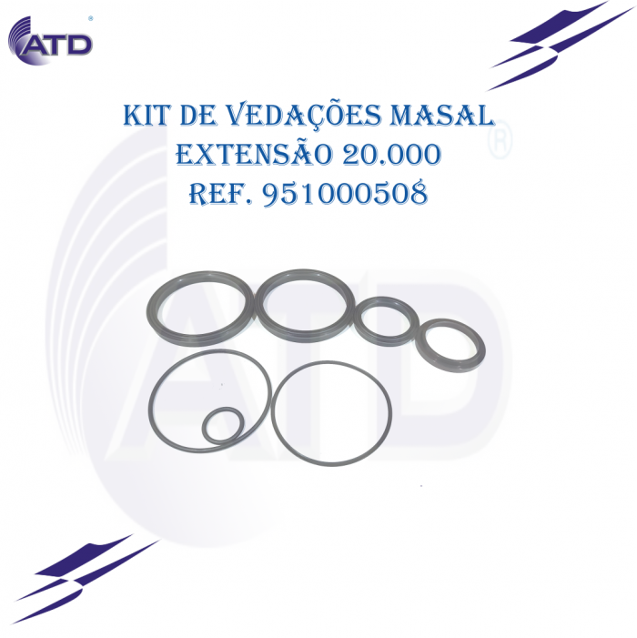 Kit de vedações para MASAL extensão 20.000