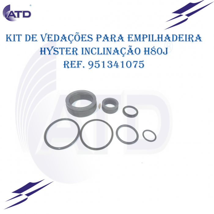 Kit de vedações para Empilhadeira Hyster H80J inclinação