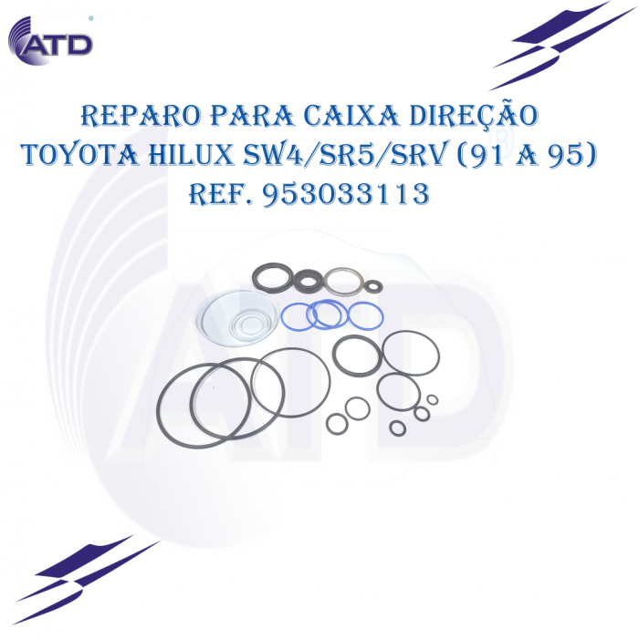 Reparo caixa de direção TOYOTA Hilux SW4/SR5/SRV