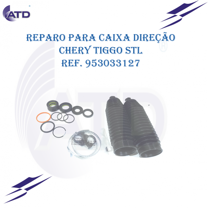 Reparo caixa de direção Chery Tiggo STL