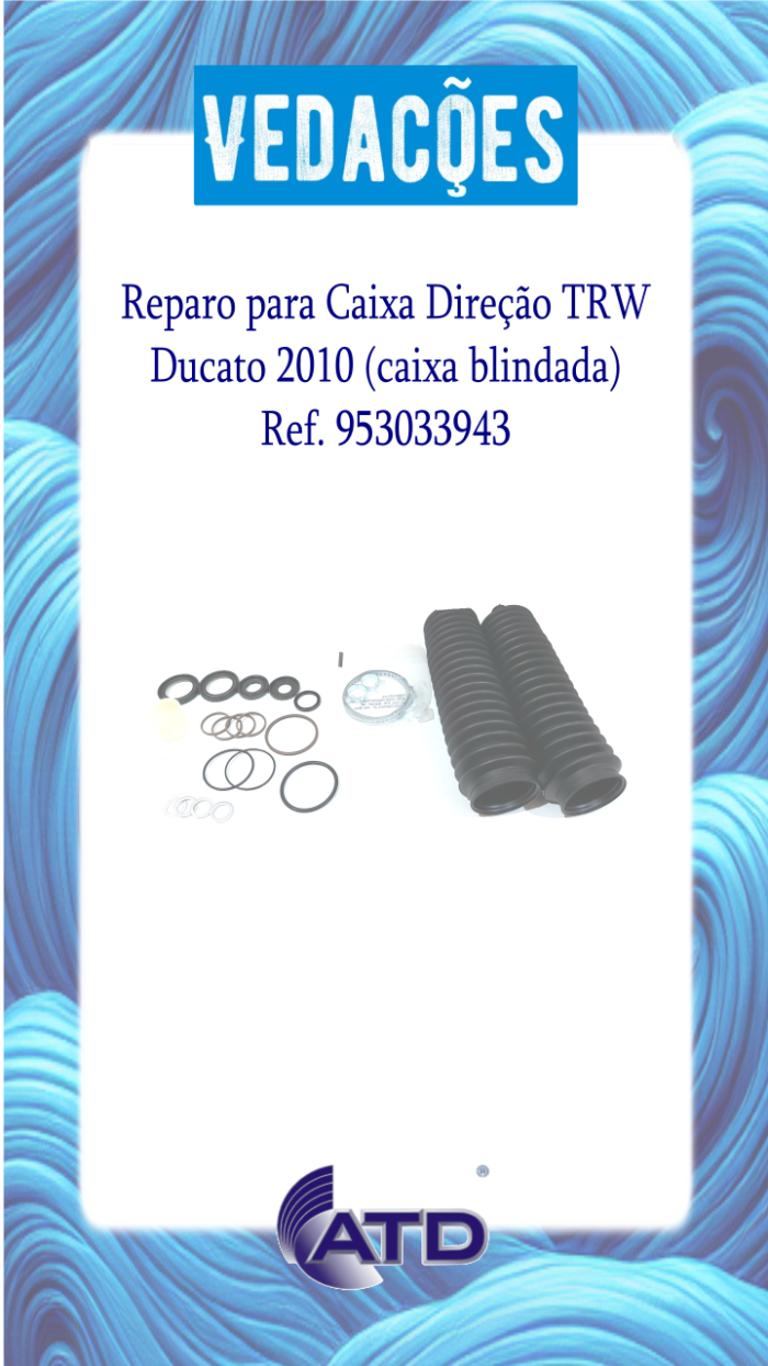 Reparo Caixa de Direção TRW Ducato após 2010 (caixa blindada)