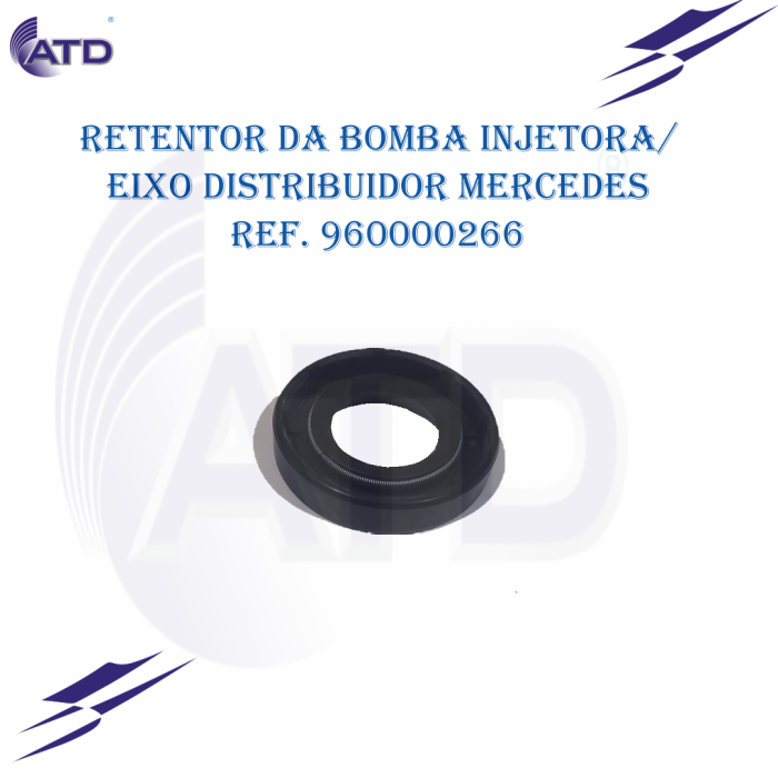 Retentor da bomba injetora/ eixo distribuidor Mercedes