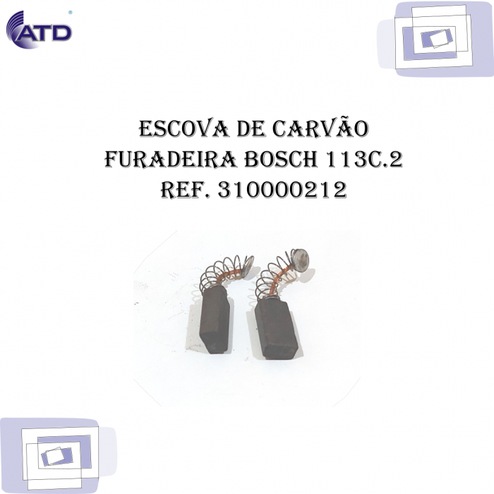 Escova de carvão Martelo BOSCH 11223.7