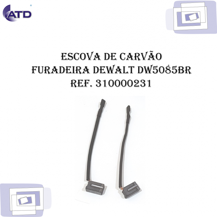 Escova de carvão para Furadeira DEWALT DW5085BR