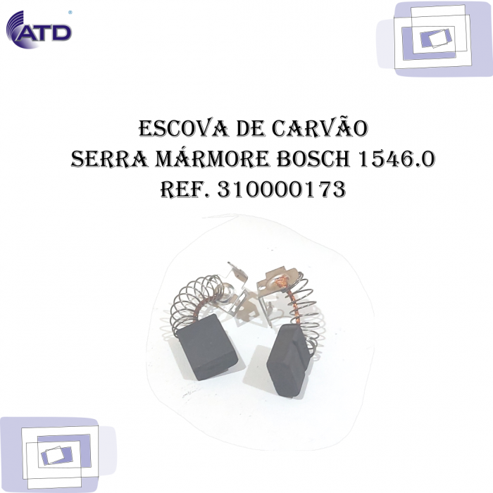 Escova de carvão Serra Mármore BOSCH