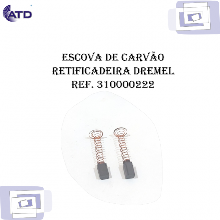 Escova de carvão Retificadeira DREMEL