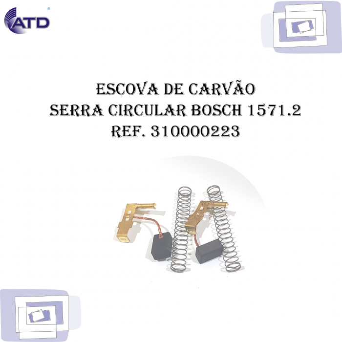 Escova de carvão Serra Circular BOSCH 1571.2