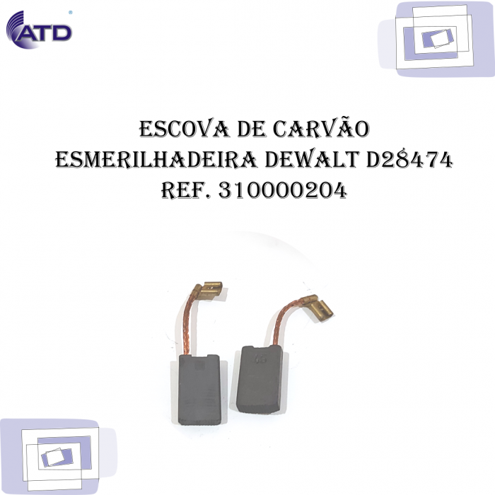 Escova de carvão Esmerilhadeira DEWALT D28474