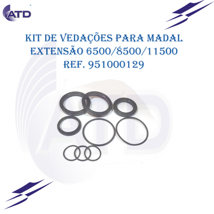 Kit de vedações para MADAL extensão 6500/8500/11500