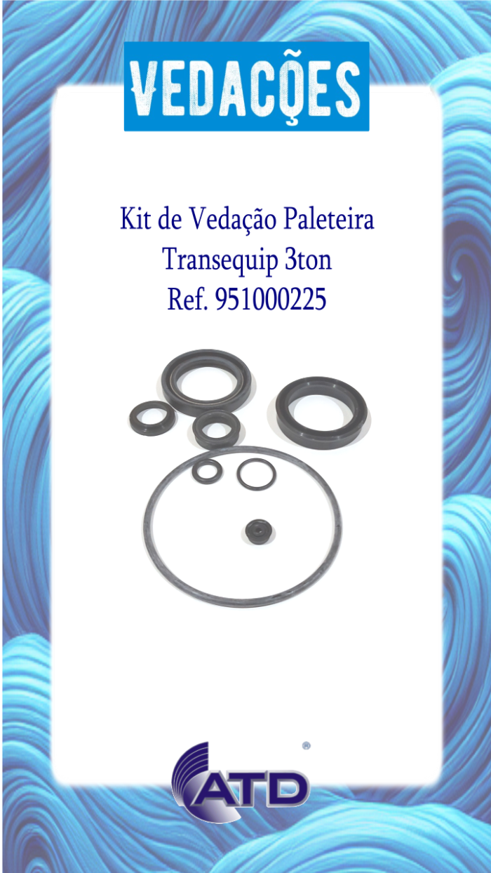 Kit de Vedações Paleteira BYG Transequip 3Ton