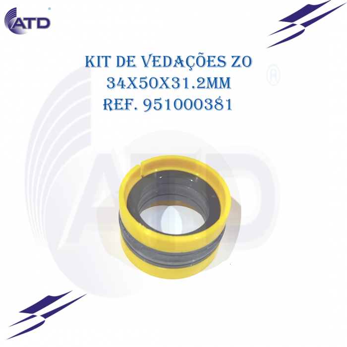 Kit de vedações ZO 34x50x31.2mm