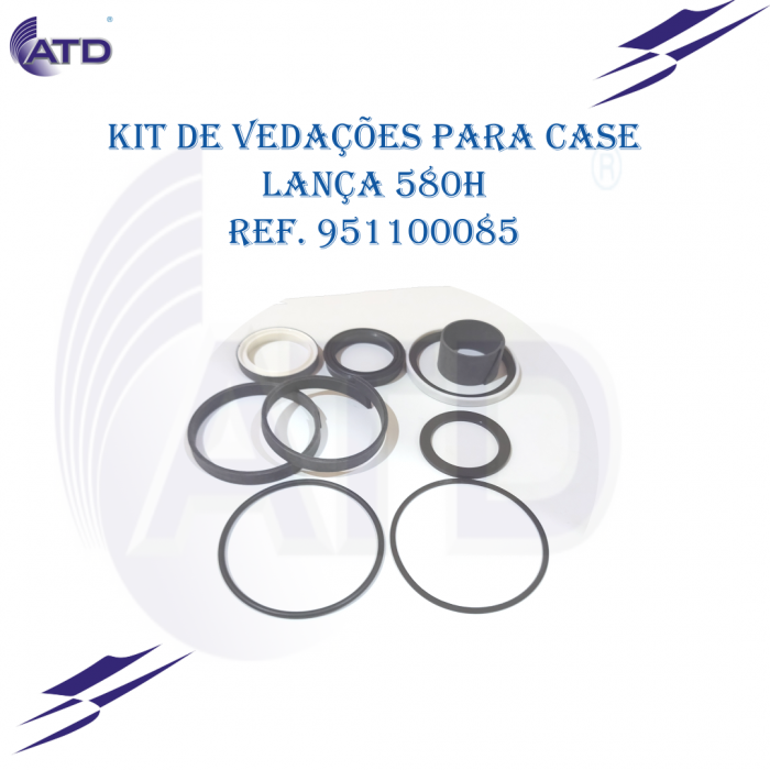 Kit de vedações para CASE lança 580H