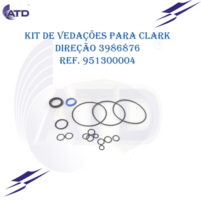Kit de vedações para CLARK direção 3986876