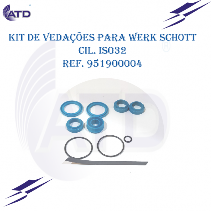 Kit de vedações para WERK SCHOTT cil. ISO32